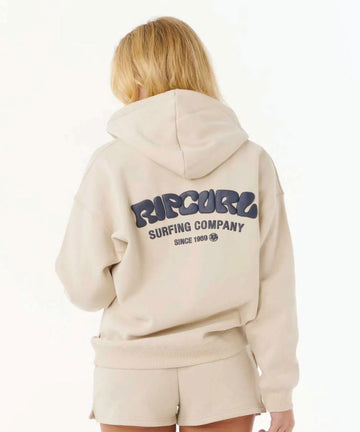 Rip Curl Surf Puff Heritage Hood - Natural